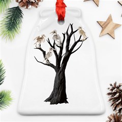 Dead Tree  Bell Ornament (two Sides) by Valentinaart