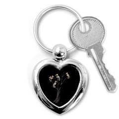 Dead Tree  Key Chains (heart)  by Valentinaart