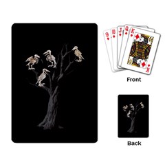 Dead Tree  Playing Card by Valentinaart