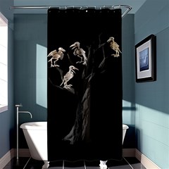 Dead Tree  Shower Curtain 36  X 72  (stall)  by Valentinaart