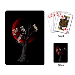 Dead Tree  Playing Card by Valentinaart