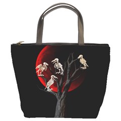 Dead Tree  Bucket Bags by Valentinaart