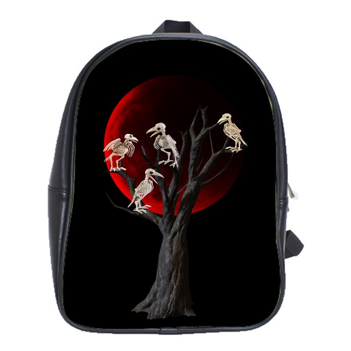 Dead tree  School Bag (Large)