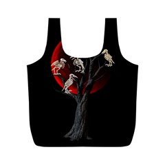 Dead Tree  Full Print Recycle Bags (m)  by Valentinaart