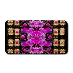 Flowers And Gold In Fauna Decorative Style Medium Bar Mats by pepitasart