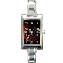 Dead Tree  Rectangle Italian Charm Watch by Valentinaart