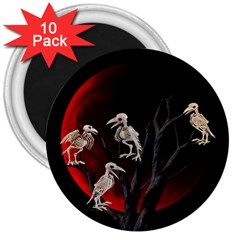 Dead Tree  3  Magnets (10 Pack)  by Valentinaart