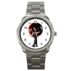 Dead tree  Sport Metal Watch