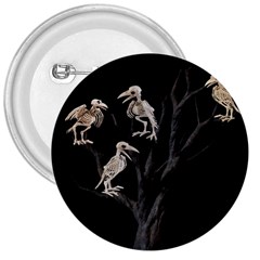 Dead Tree  3  Buttons by Valentinaart