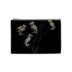 Dead Tree  Cosmetic Bag (medium) 