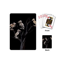 Dead Tree  Playing Cards (mini)  by Valentinaart