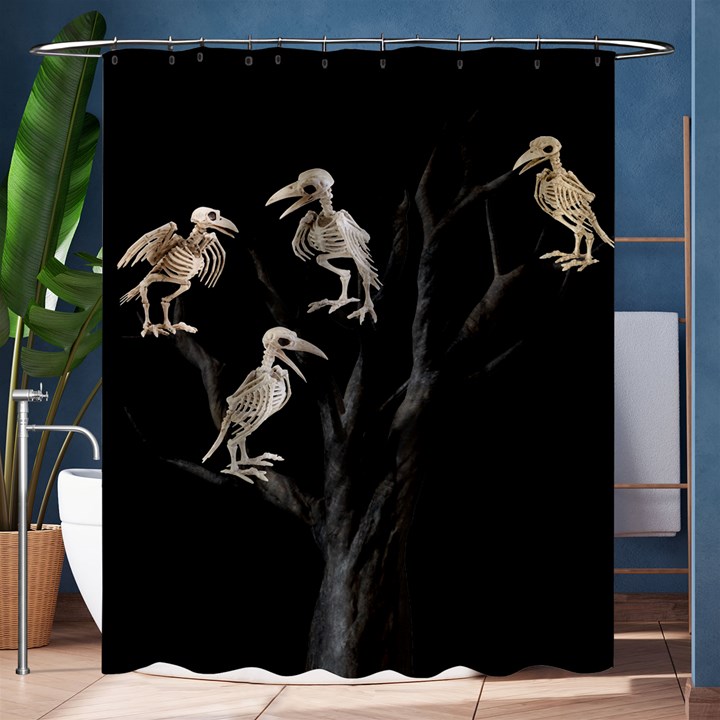 Dead tree  Shower Curtain 60  x 72  (Medium) 