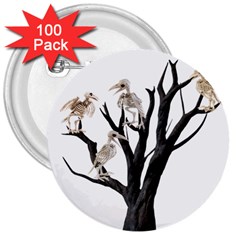 Dead Tree  3  Buttons (100 Pack)  by Valentinaart