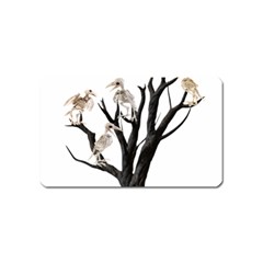 Dead Tree  Magnet (name Card) by Valentinaart