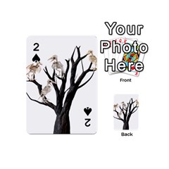 Dead Tree  Playing Cards 54 (mini)  by Valentinaart