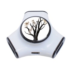 Dead Tree  3-port Usb Hub by Valentinaart