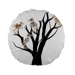 Dead Tree  Standard 15  Premium Round Cushions by Valentinaart