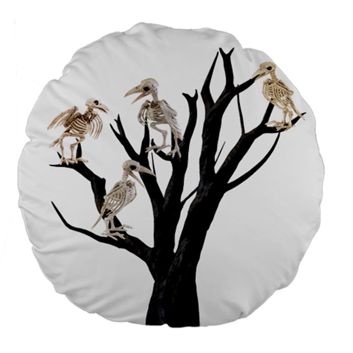 Dead tree  Large 18  Premium Round Cushions