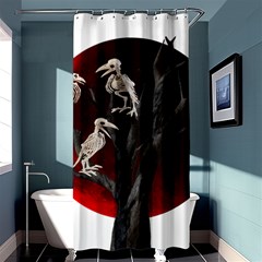 Dead Tree  Shower Curtain 36  X 72  (stall)  by Valentinaart