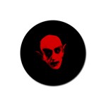 Dracula Rubber Round Coaster (4 pack)  Front