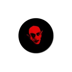 Dracula Golf Ball Marker by Valentinaart