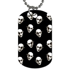 Dracula Dog Tag (one Side) by Valentinaart