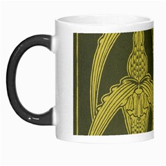 Green Floral Art Nouveau Morph Mugs