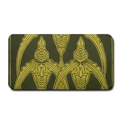 Green Floral Art Nouveau Medium Bar Mats by NouveauDesign