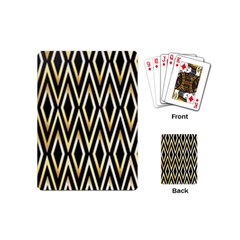 Gold,black,art Deco Pattern Playing Cards (mini)  by NouveauDesign