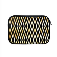 Gold,black,art Deco Pattern Apple Macbook Pro 15  Zipper Case by NouveauDesign