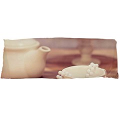 High Tea, Shabby Chic Body Pillow Case Dakimakura (two Sides) by NouveauDesign