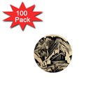 ink art 1  Mini Magnets (100 pack)  Front