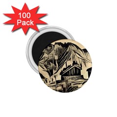 Ink Art 1 75  Magnets (100 Pack)  by NouveauDesign