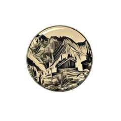 Ink Art Hat Clip Ball Marker by NouveauDesign