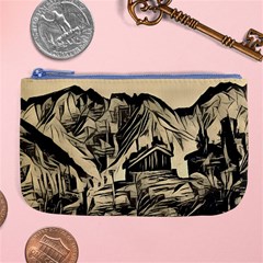 Ink Art Large Coin Purse by NouveauDesign