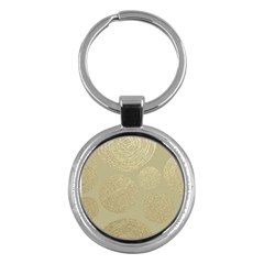 Modern, Gold,polka Dots, Metallic,elegant,chic,hand Painted, Beautiful,contemporary,deocrative,decor Key Chains (round) 