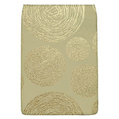 Modern, Gold,polka Dots, Metallic,elegant,chic,hand Painted, Beautiful,contemporary,deocrative,decor Flap Covers (l) 