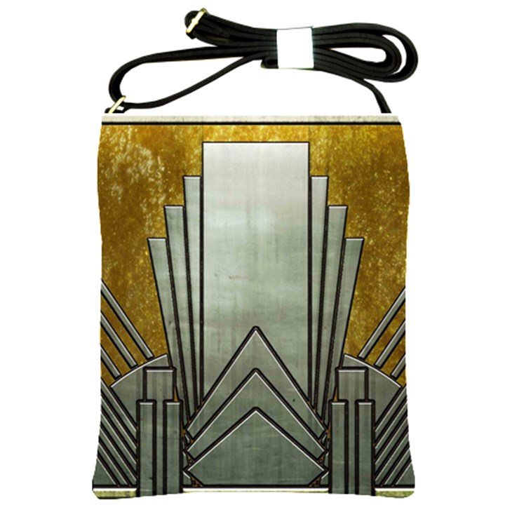 art nouveau gold silver Shoulder Sling Bags