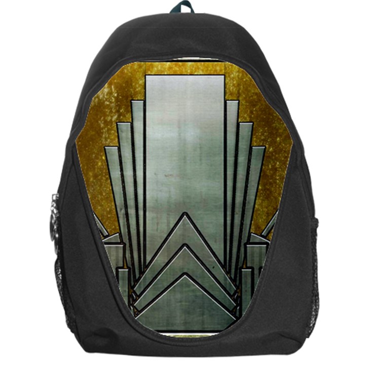 art nouveau gold silver Backpack Bag