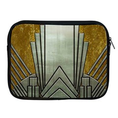 Art Nouveau Gold Silver Apple Ipad 2/3/4 Zipper Cases by NouveauDesign