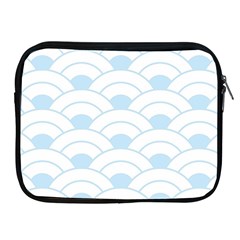 Blue,white,shell,pattern Apple Ipad 2/3/4 Zipper Cases by NouveauDesign