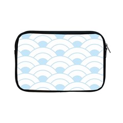 Blue,white,shell,pattern Apple Ipad Mini Zipper Cases by NouveauDesign