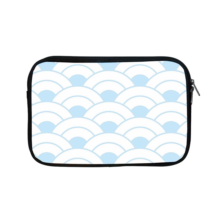 blue,white,shell,pattern Apple iPad Mini Zipper Cases