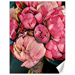 Beautiful Peonies Canvas 12  X 16  