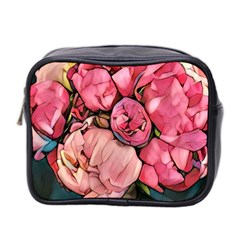 Beautiful Peonies Mini Toiletries Bag 2-side by NouveauDesign