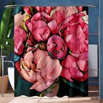 beautiful peonies Shower Curtain 60  x 72  (Medium)  60 x72  Curtain