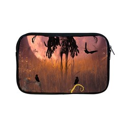 Halloween Design With Scarecrow, Crow And Pumpkin Apple Macbook Pro 13  Zipper Case by FantasyWorld7