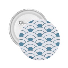 Art Deco Teal White 2 25  Buttons by NouveauDesign