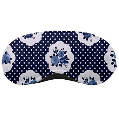 Shabby Chic Navy Blue Sleeping Masks by NouveauDesign