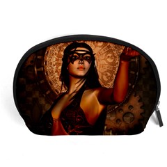 Wonderful Fantasy Women With Mask Accessory Pouches (large)  by FantasyWorld7